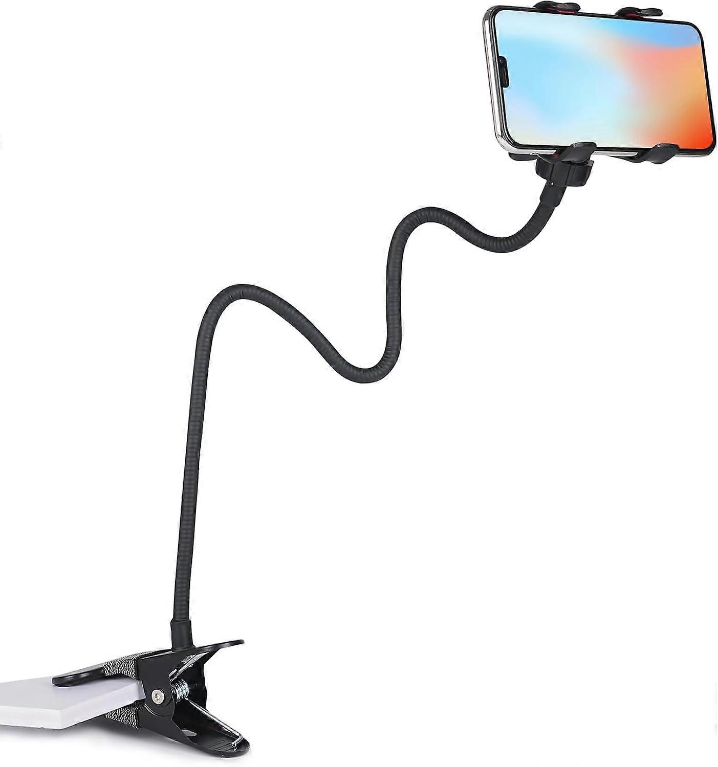 Universal Mobile Phone Stand: Customizable Height for Smartphones, DIY Adjustable Flexible Mount Stand, Ergonomic Design for Comfortable Viewing