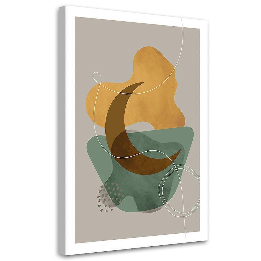 Lienzo Luna sentada boho - 70x100