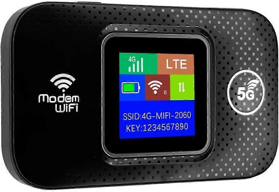 2025 Latest Model 4G LTE Mobile Hotspot, 150Mbps Wi-Fi Hotspot Device with SIM