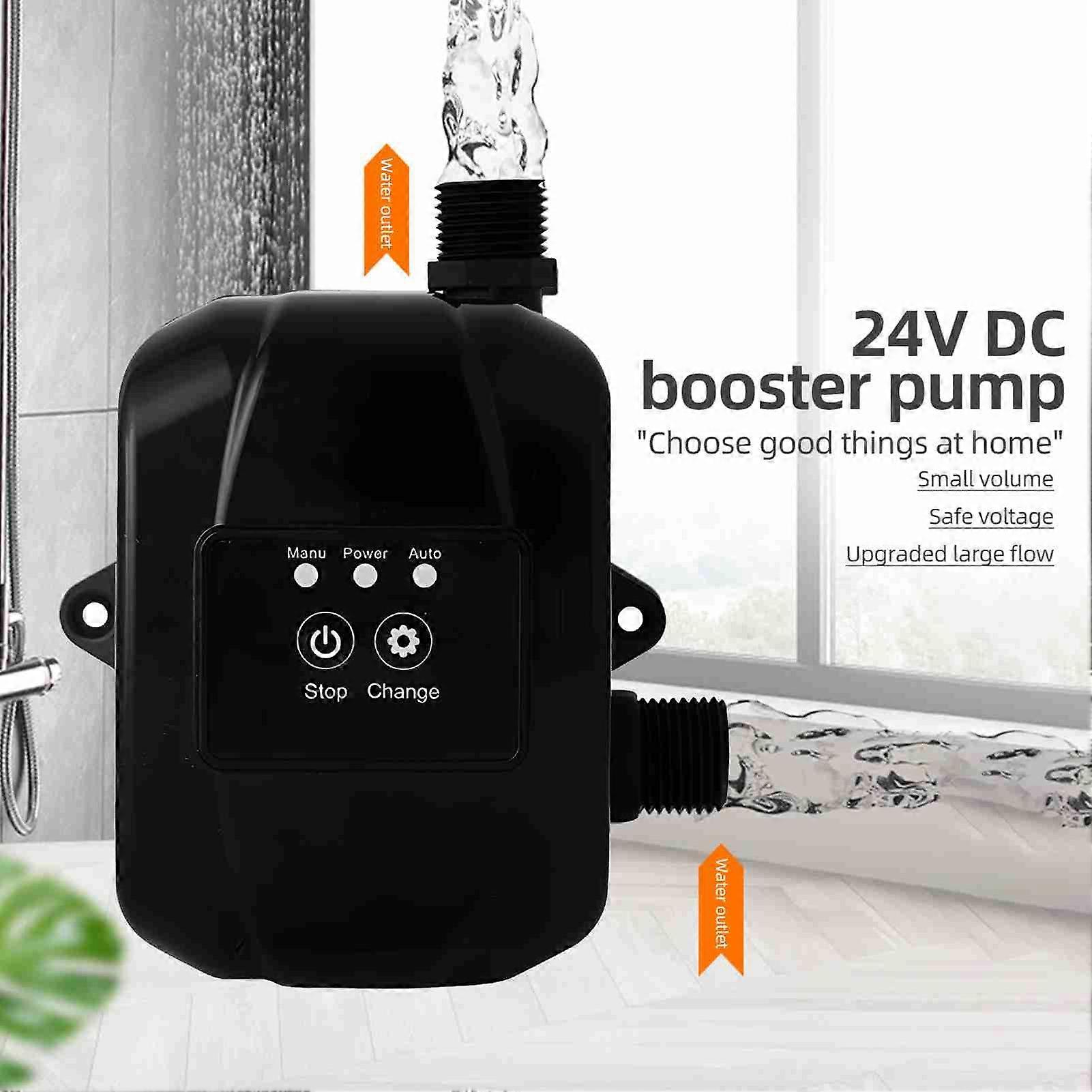 DC24V Water Heater Booster Pump 150W High Power 28m Head Silent