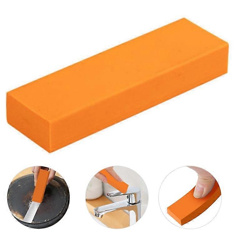 Stainless Steel Scratch Limescale Eraser Rubber Rust Cleaning Eraser for Knives & Pans Kitchen