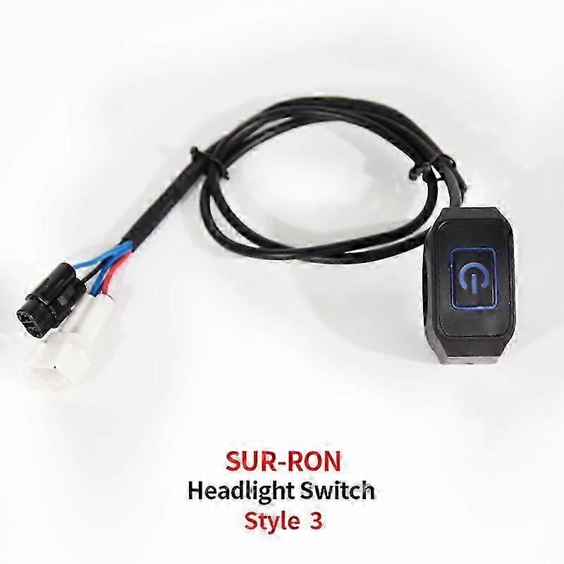 Light Switch Fit To Surron Light Bee S X Handlebar Switch Electric Bike On/off Button Light Switch For Sur Ron