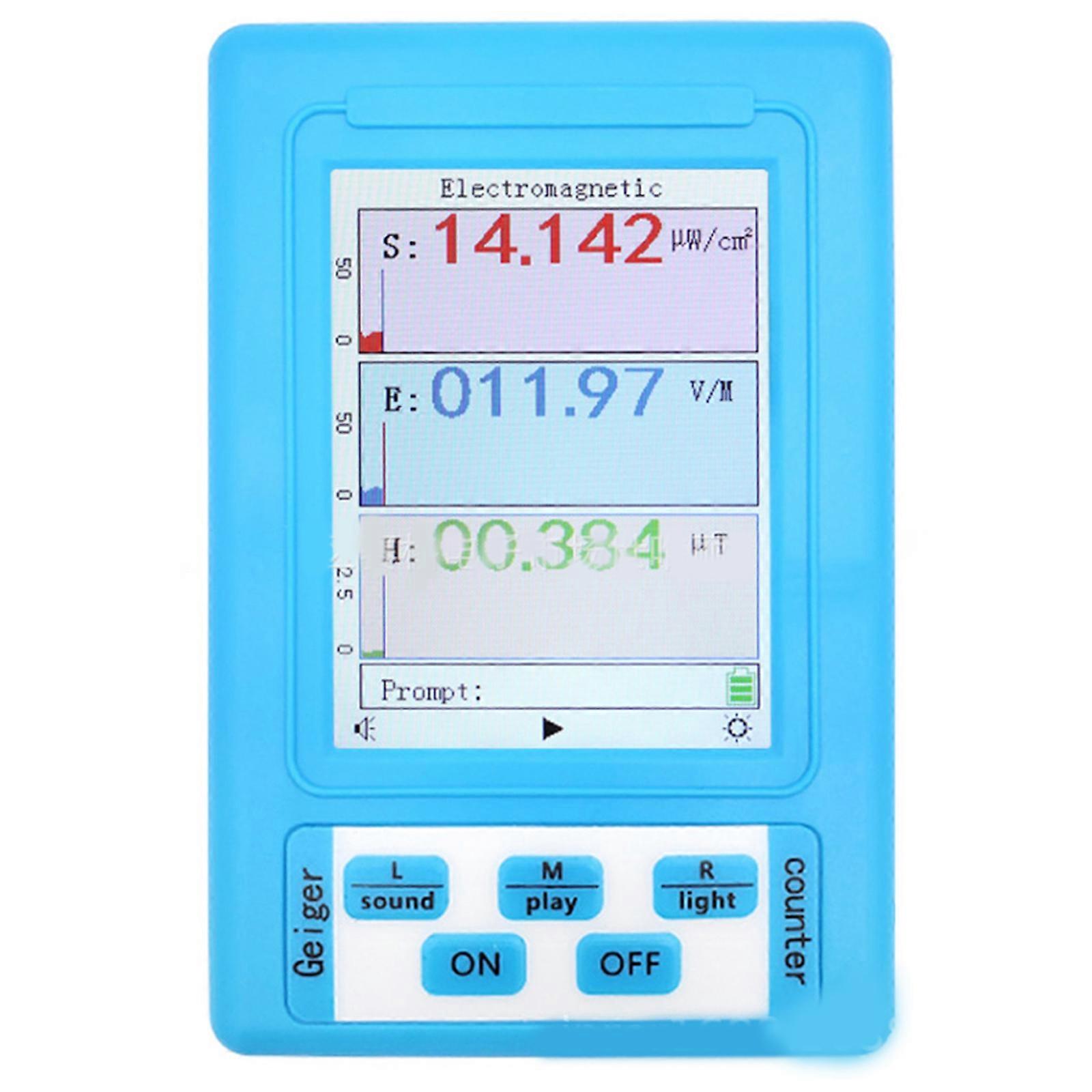 Portable Lightweight Electromagnetic Radiation Detector High Accuracy EMF Meter Radiation Monitor Tester for Substation
