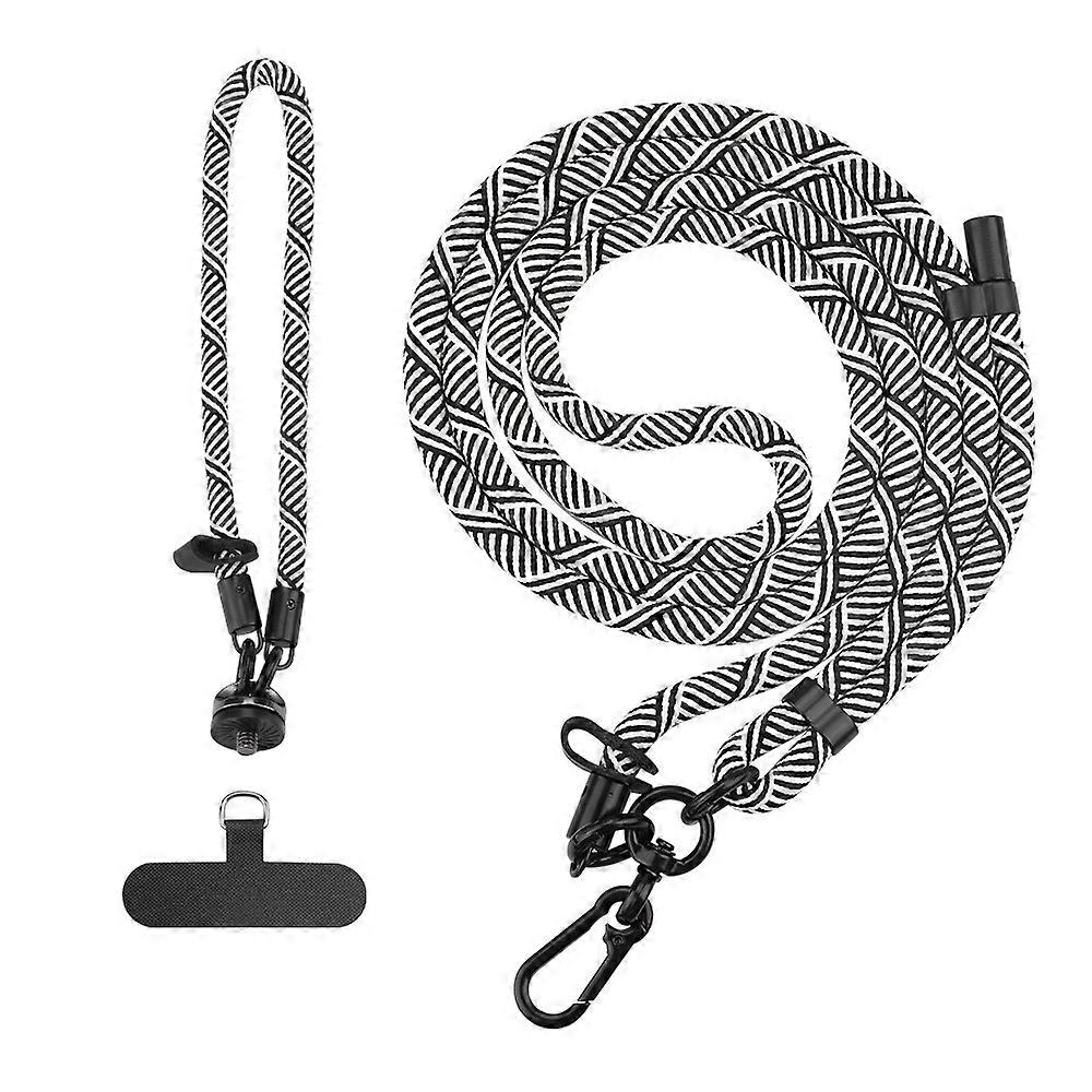 2Pcs Set For DJI Osmo Pocket 3 Dual Buckle Design Sangle Transversale Réglable avec Lanière de Poignet - Ze