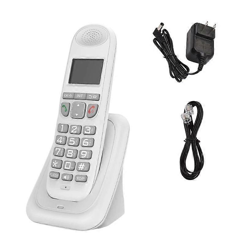 Rainbuvvy D1003 Desk Phone with Caller Display Wireless Landline Desktop Telephone for Hotels, Offices and Homes Multi Languages