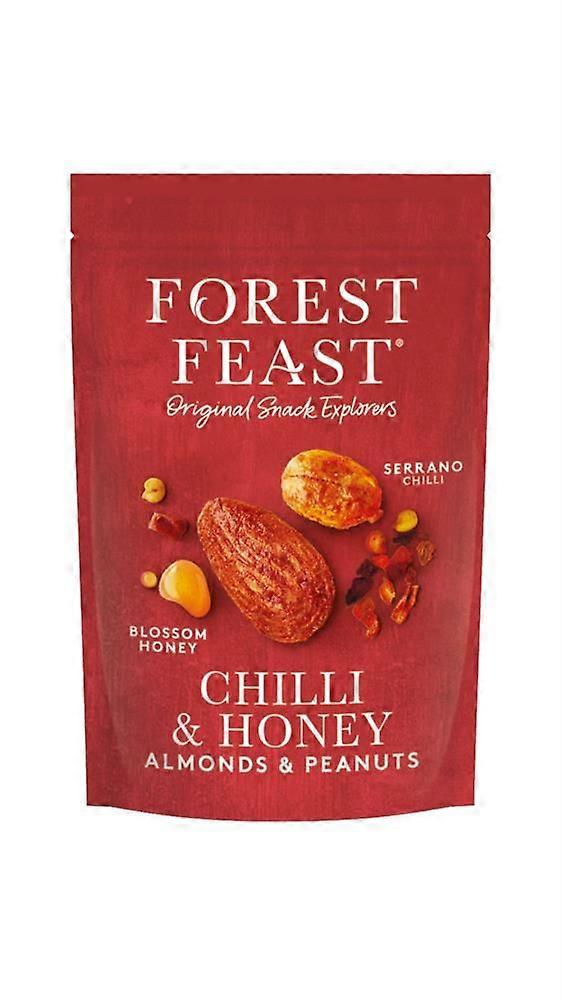Forest Feast Serrano Chilli Honey Peanuts & Almonds 120g