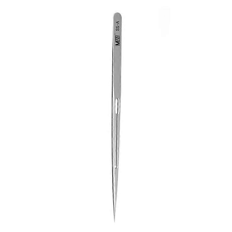 MAANT SS-A Stainless Steel Tweezers Non-Magnetic Precision Tip for Electronics Repair