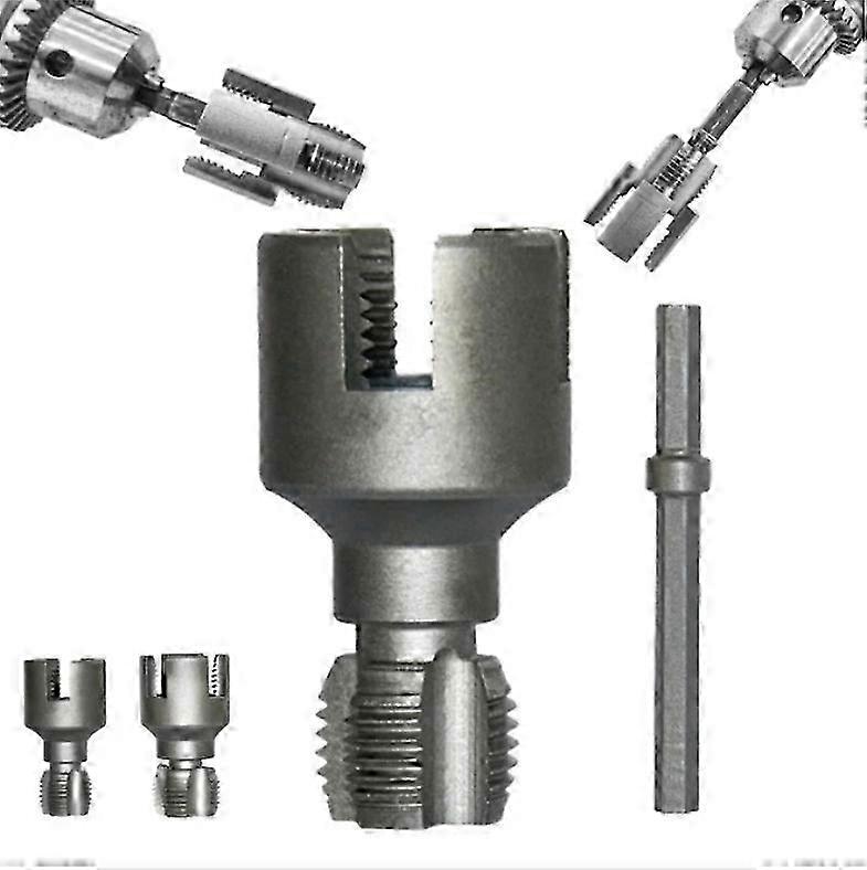 Pipe Thread Cutting Tool，1/2'' 3/4'' Internal External Rethreading Maker 2025