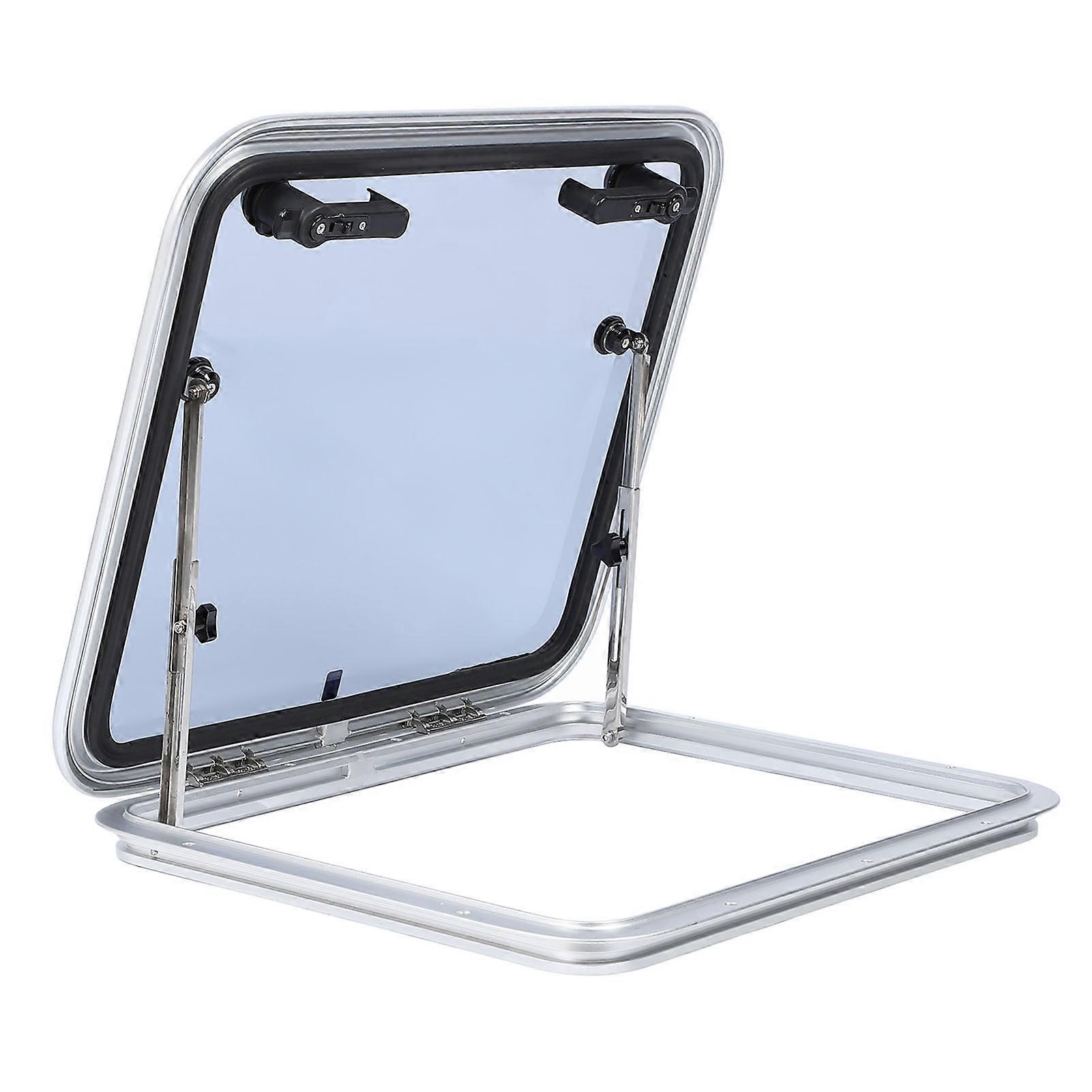 보트 현창 창 헤비 듀티 알루미늄 합금 방수 밀폐형 데크 현창 채광창 해양 요트 RV용 탈출 창 