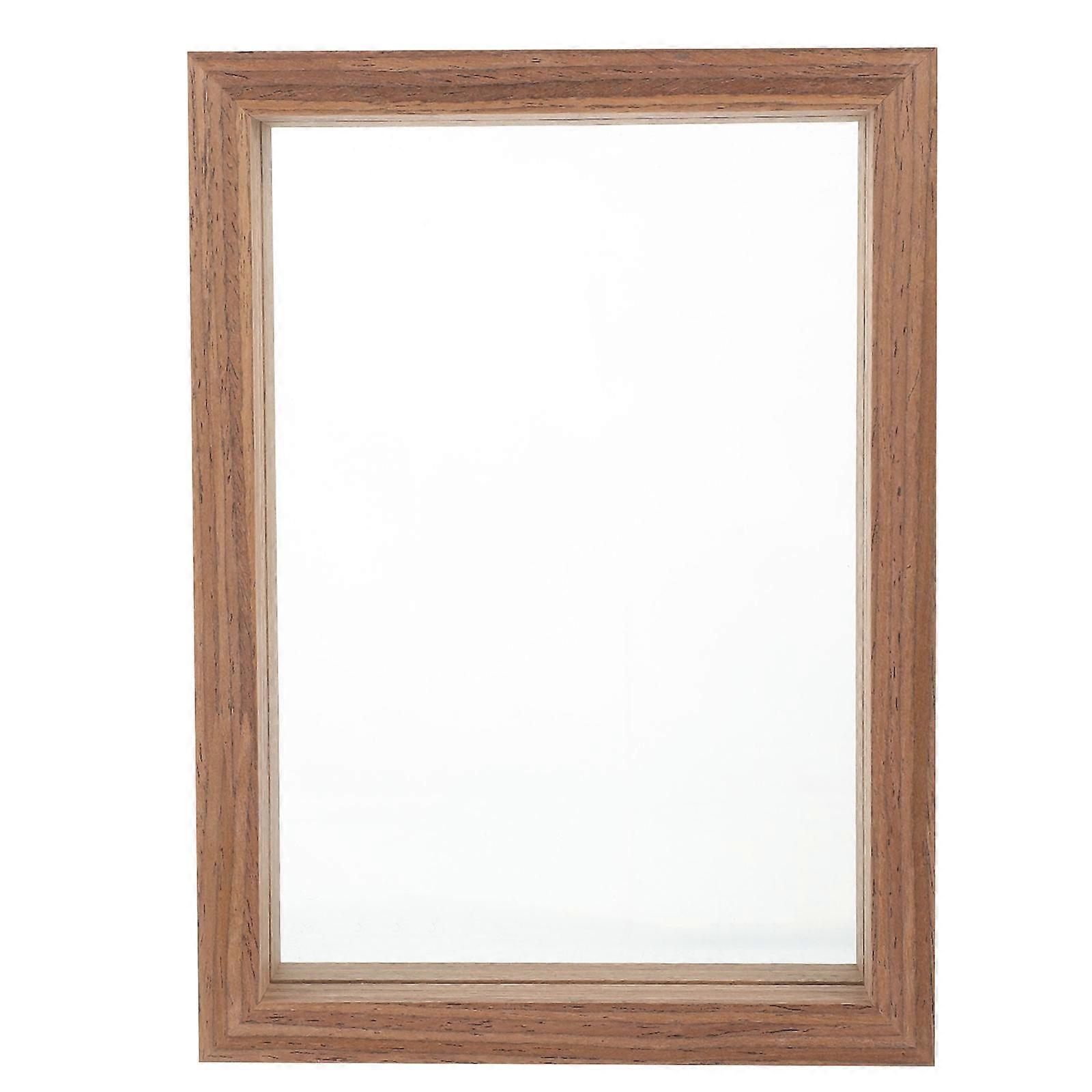 Simple Style Display Frame with Double-sided Glass for Creative Decor