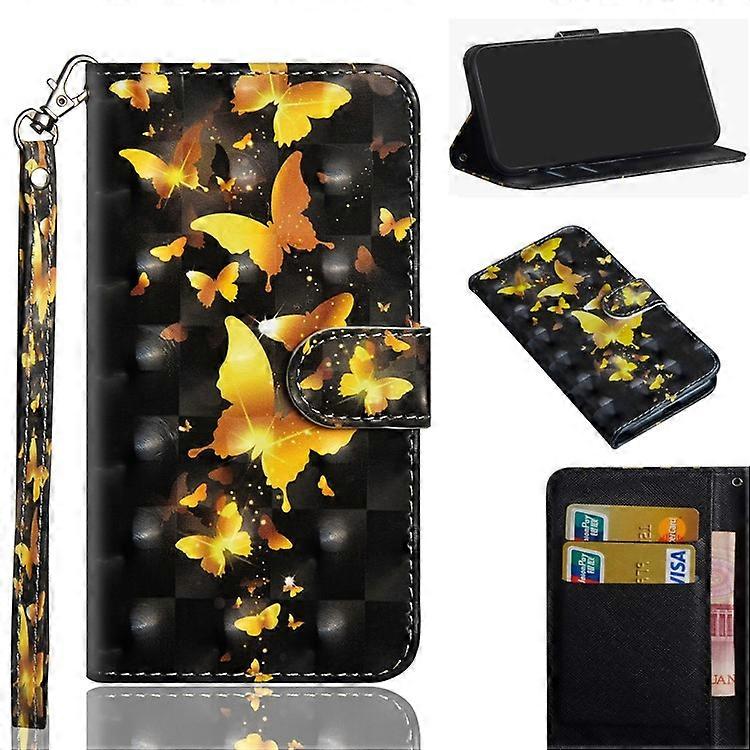 Pattern Printed Leather Case Compatible For Samsung Galaxy A51 Magnetic Wallet Case with Stand Holder Flip Cover with Card Slots a