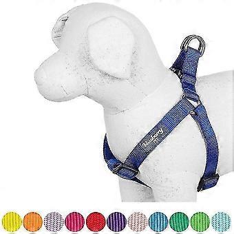 Pet Collars Harnesses Blueberry Pet Step-in Classic Dog Harness Chest Girth 51cm-66cm Royal Blue Adjustable Harnesses