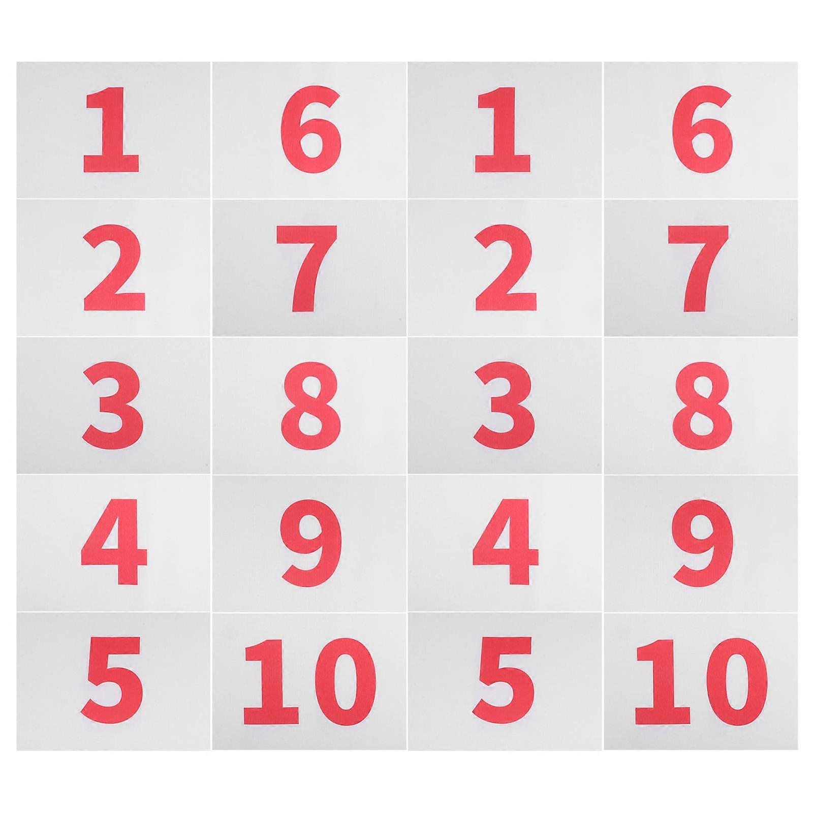 Lightweight Running Bibs 10pcs Quick Attachment Weatherproof for Marathons and Track Events Sports Number Holders