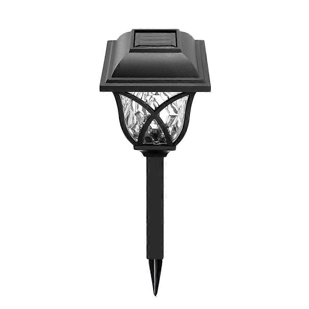 Garden Decorative Lights Led Solar Glass Lawn Lamp with Ground IP55 Protection 2Pcs