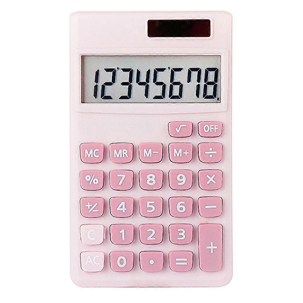 School Student Calculator Solar Powered Calculator Office Working Supply