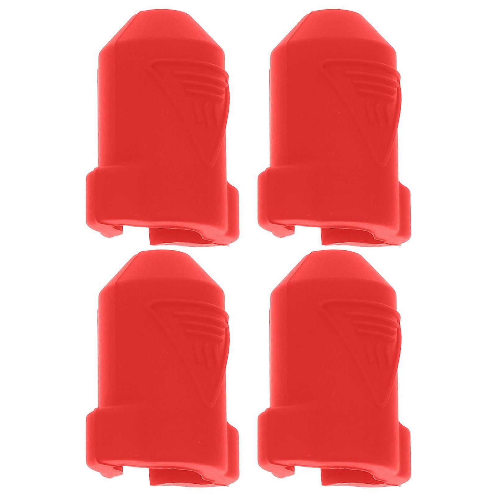 Printer Heating Block Sleeves 3D Printer Accessories Standard Design Red Silicone Insulation 4Pcs