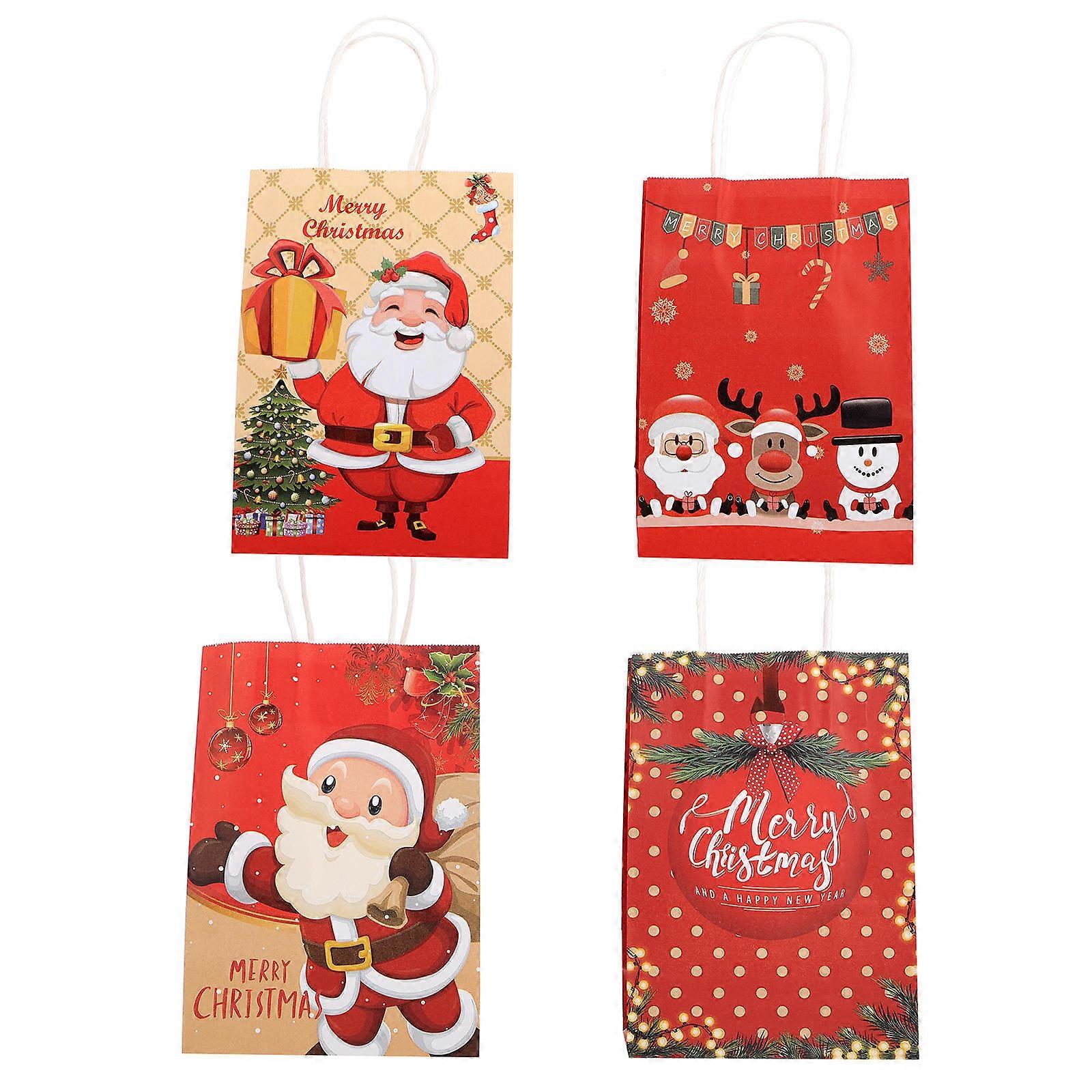 Candy Bags For Party Family Gatherings Rectangular Kraft Paper 20Pcs