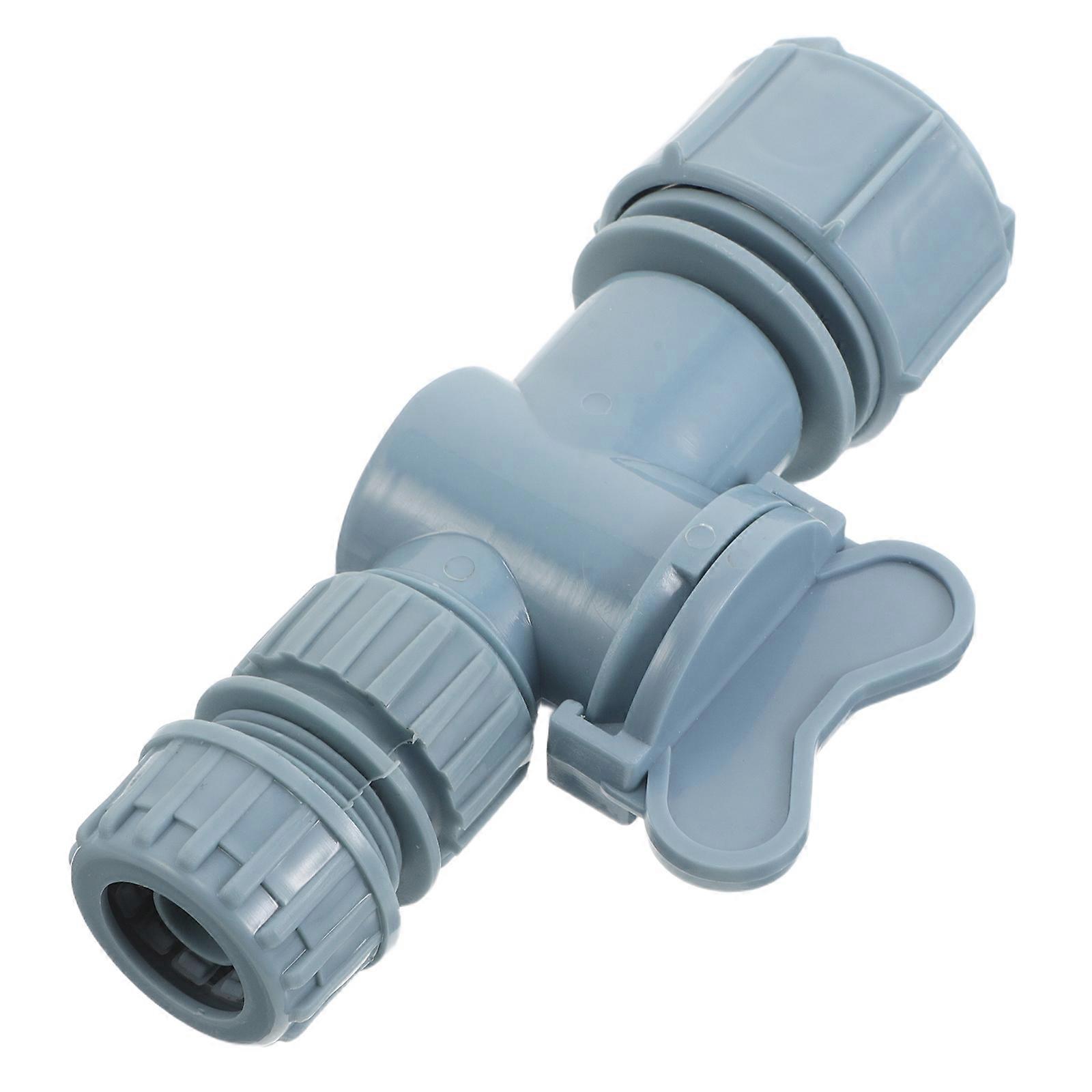 Hose Valve Durable Plastic Hose Valve for Small Office Spaces Water Flow Control 1Set