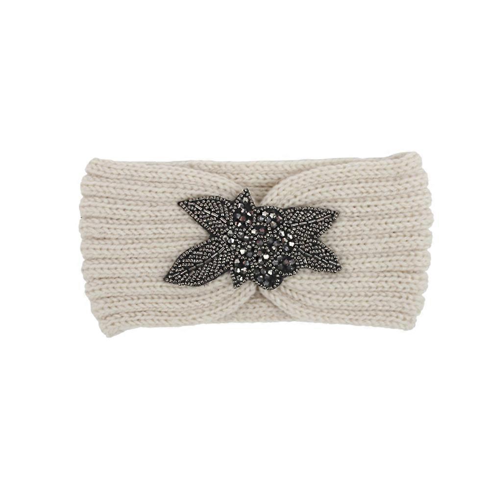 Warm Ear Headband Spa Facials Face Washing Beige 1Set