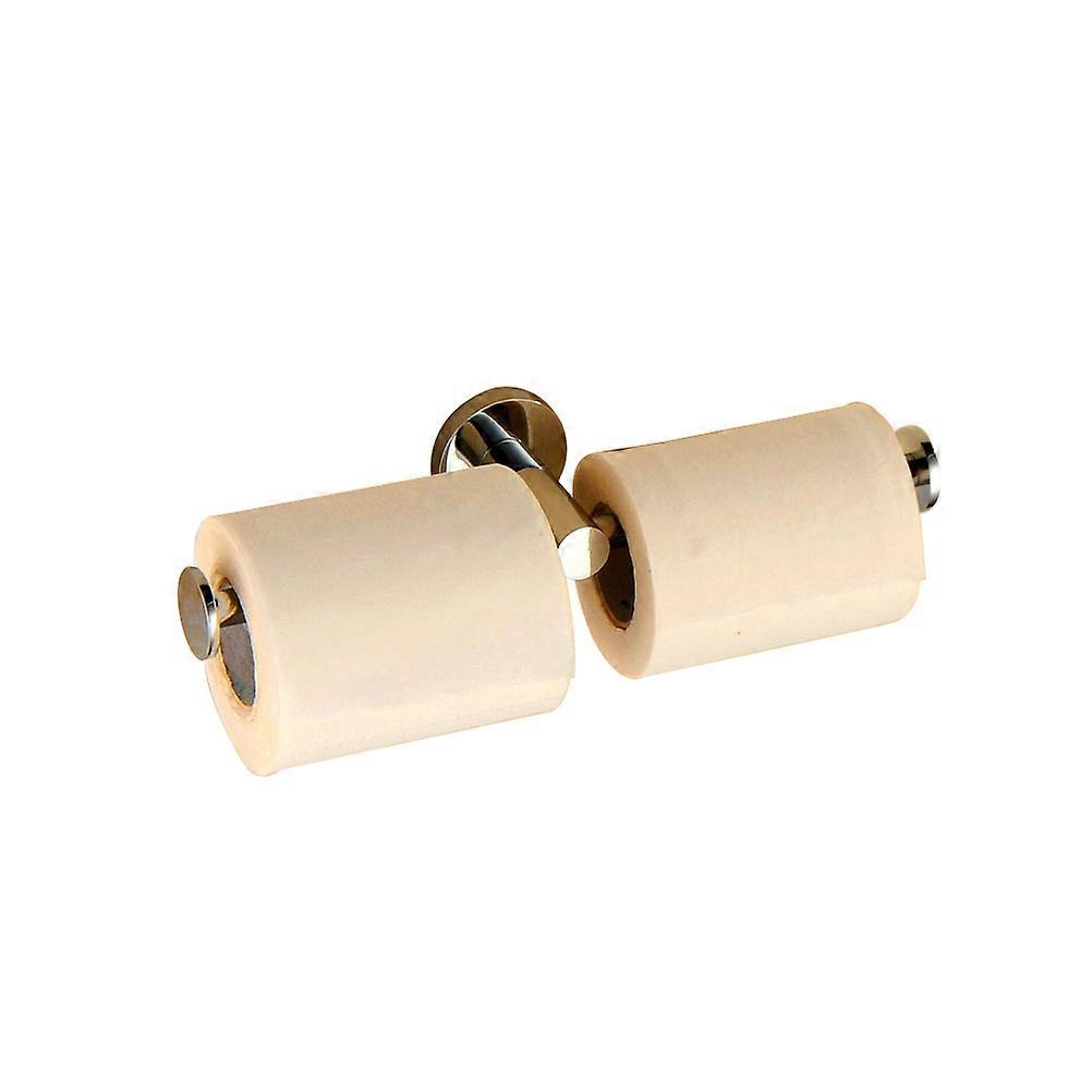 Multi-Function Toilet Paper Holder Double Toilet Paper Holder Wall Mountable For Bathroom Home Office 1Set