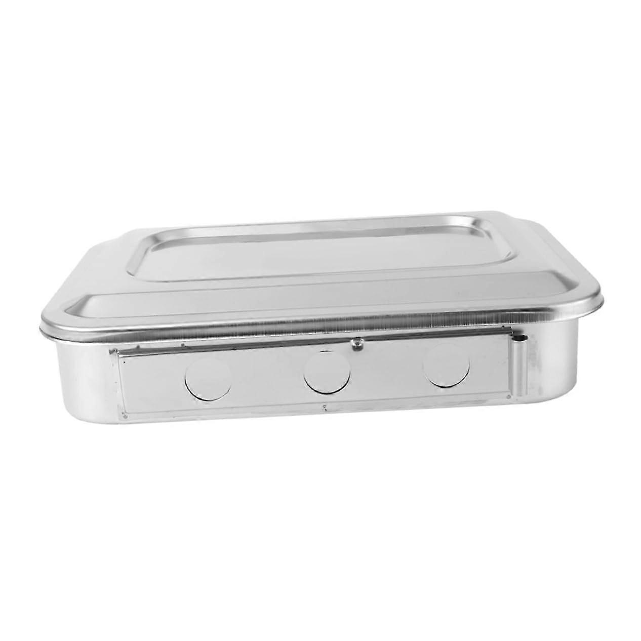 1 piece disinfection bowl with lid square shape robust disinfection field for beauty industry for truments thermometers