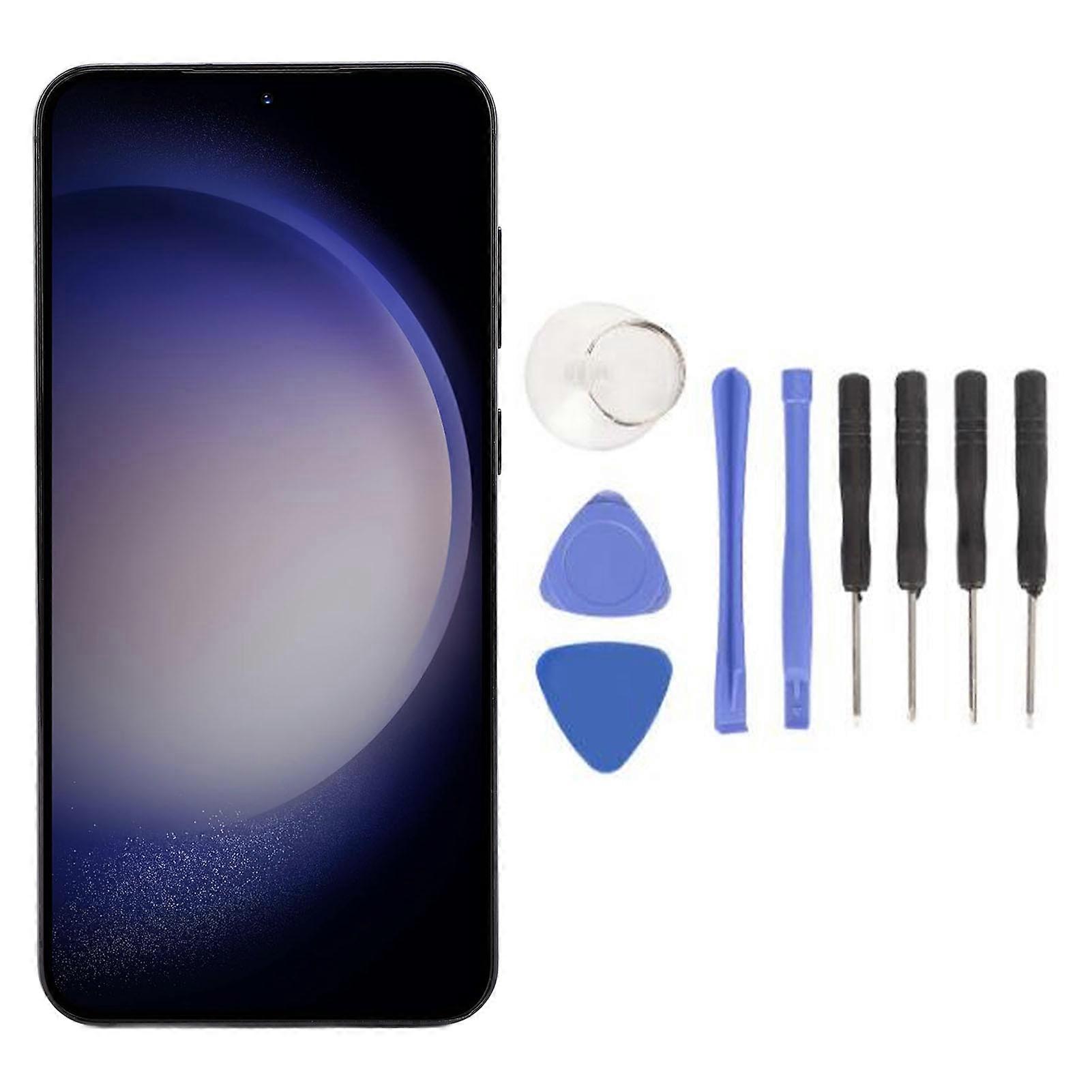 6.6 inch LCD Display Touch Screen Replacement with Tool Kit for Galaxy S23 Plus 5G, Black