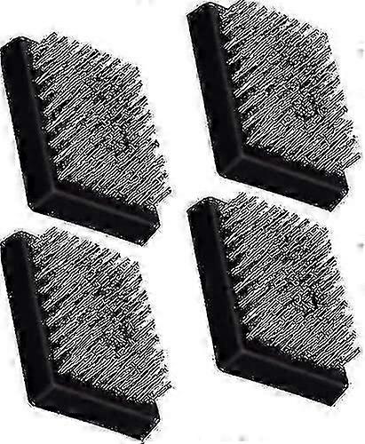 4 Pack Replacement Grill Brush Heads, Cordless, Replaceable Heads Compatible With Most Grill Brushes