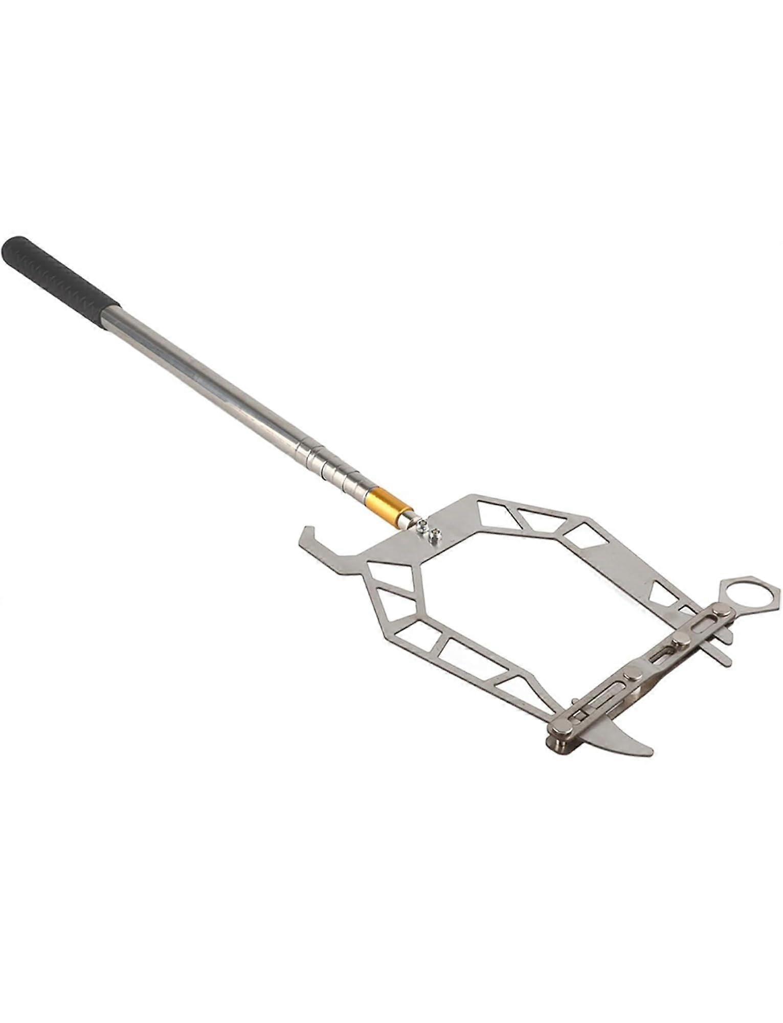Multifunctional Telescopic Long-Distance Docking Hook, Automatic Boat Hook with Extendable Rod for Easy Boat Mooring