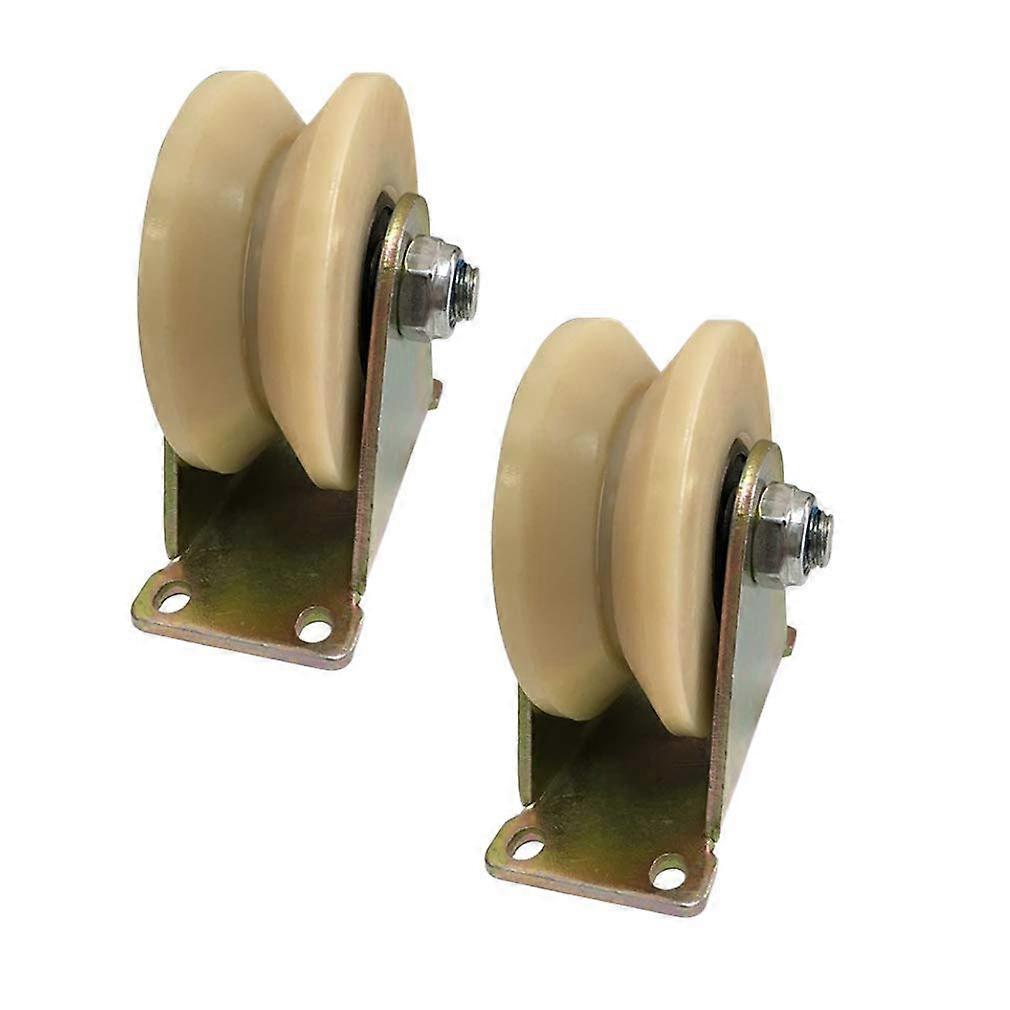 , practical highperformance casters, nylon transport, heavyduty, doublebearing, directional, for square tubes, V Type 3inch.