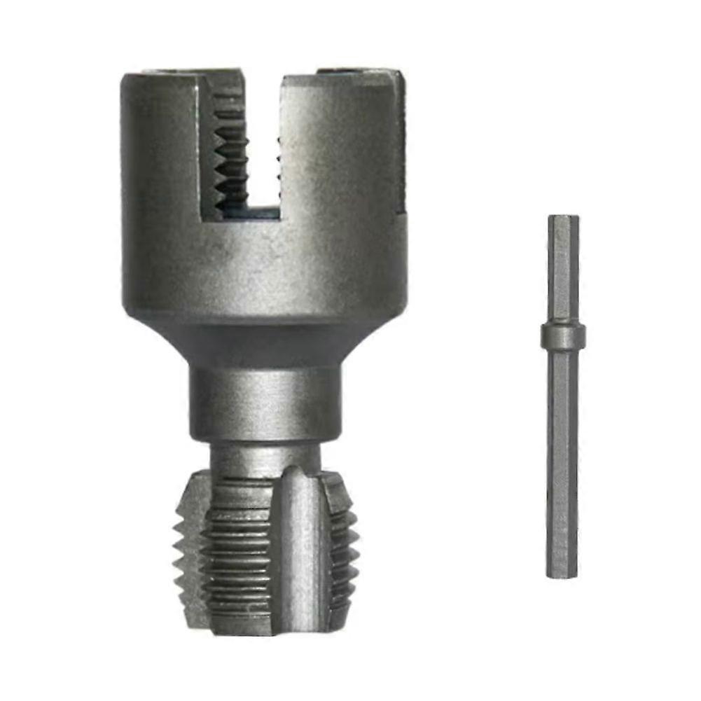 6 Points Pvc Pipe Threader Kit Internal/External Thread Fast Thread Tap PPR Water Pipe Opener Tap W