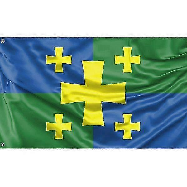 Kutaisi, Georgia Flag, Unique Design, Available in 3x5 Ft and 4x6 Ft Sizes