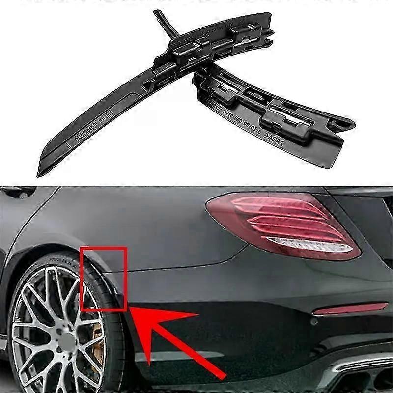 For Mercedes W213 E-Class Wheel Arch Fender Lip Protector E200 E250 E300 E400 E53 E63 AMG Line Models