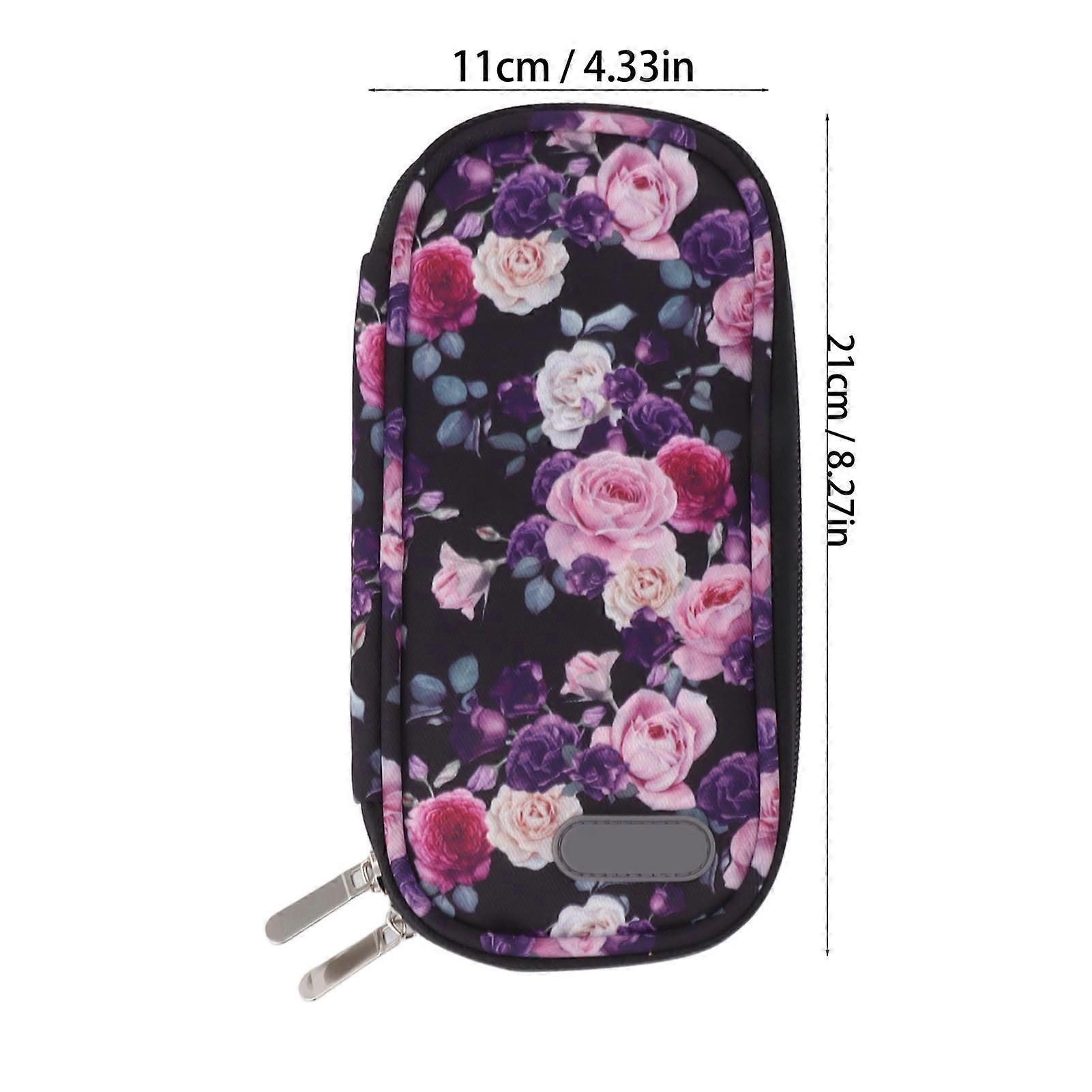 Insulin Cooler Bag Cooling Storage Carrying Pouch Zipper Design for Indoor Outdoor Type 5 