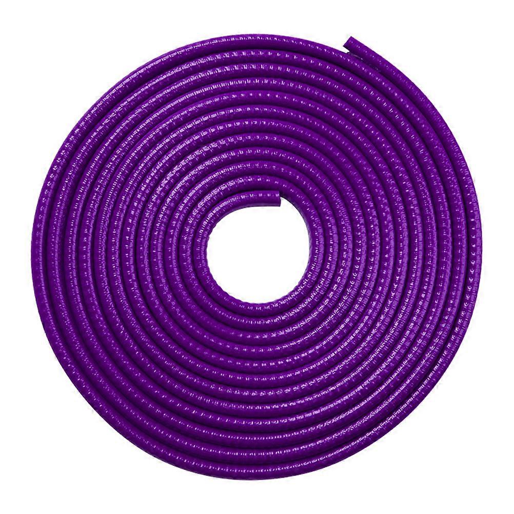 Purple Rubber Seal Strips Car Door Guards Protect Against Scratches 1000.00X1.00X0.80cm Automotive Maintenance 1Pcs
