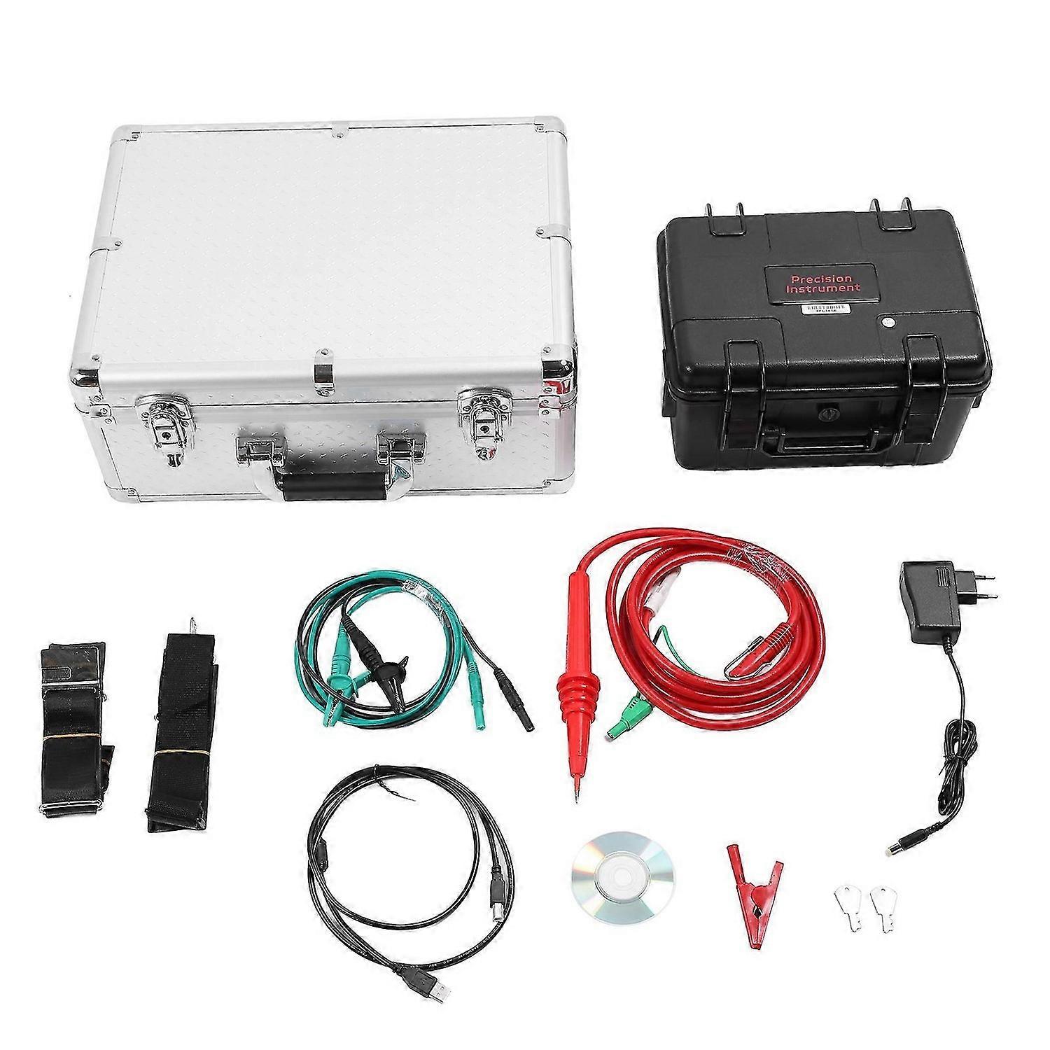 Digital Insulation Resistance Tester 10KV AC DC Voltage Test Electrical Megohmmeter for Transformer Power System Cable EU Plug