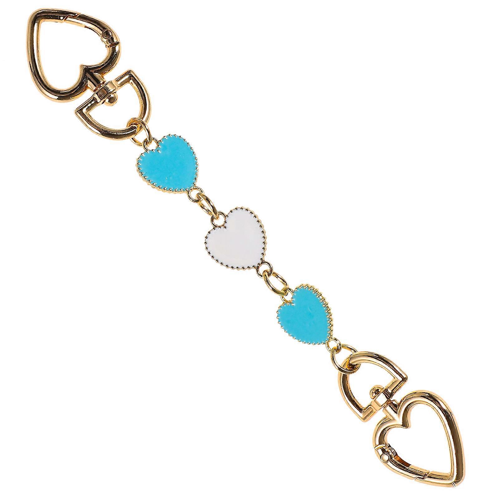 Chain Extender Strap Bag Extension Chain Attachable To Bags Blue For Daily Use By Bag Owners 1Pack