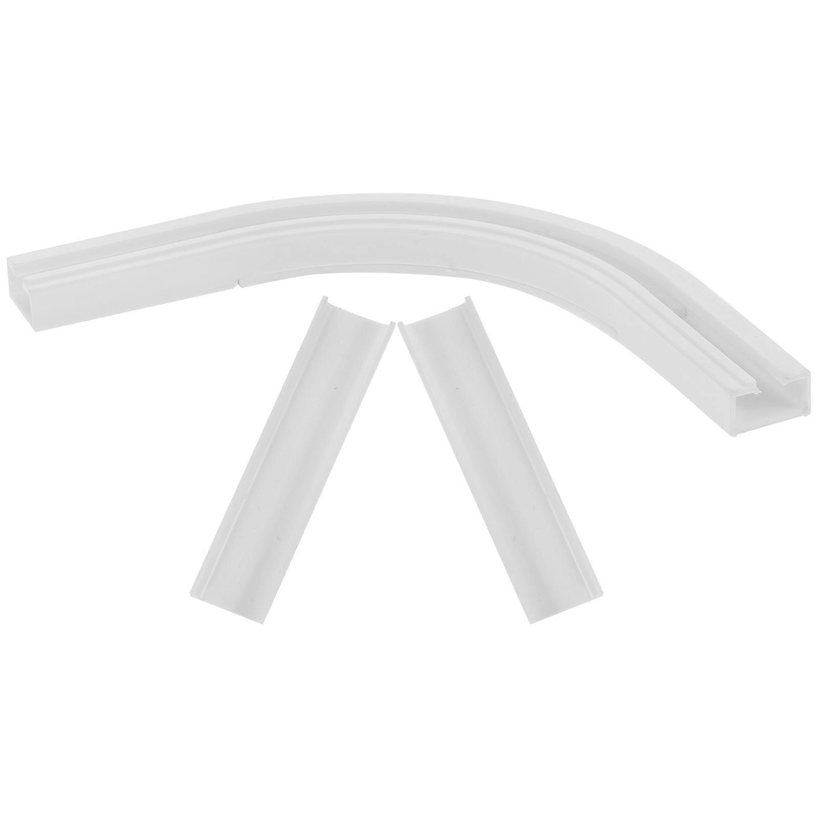 Sliding Curtain Track Joint Simple Design For Curtain Installation Silent Operation 1Pack