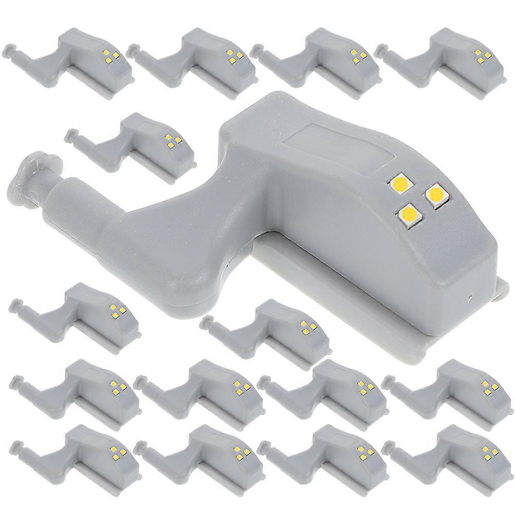 Furniture Cabinet Hinge Lights Motion Activated Led Lighting 4.85X4CM Abs Material 20Pcs