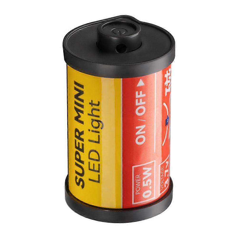 Fill light, video light, magnetic mount, 3000/4500/6000 K, retro film style, mini LED light, 250, 300 mAh, cold shoe Ref: 1047