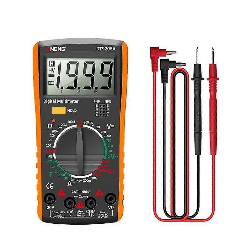 ANENG Digital Multimeter DT9205A HOLD Key