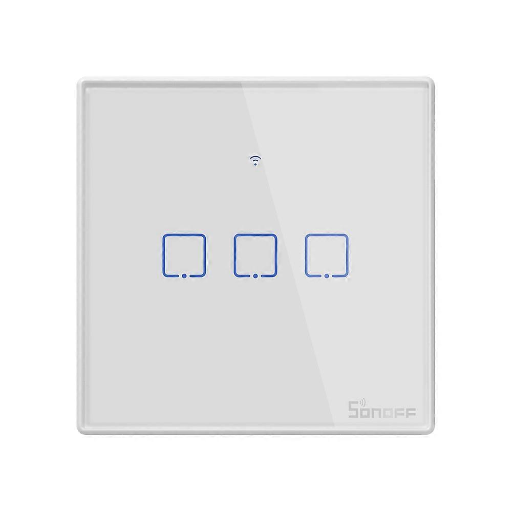 Sonoff T2 Touch 86mm Tempered Glass Panel Wall Touch Switch