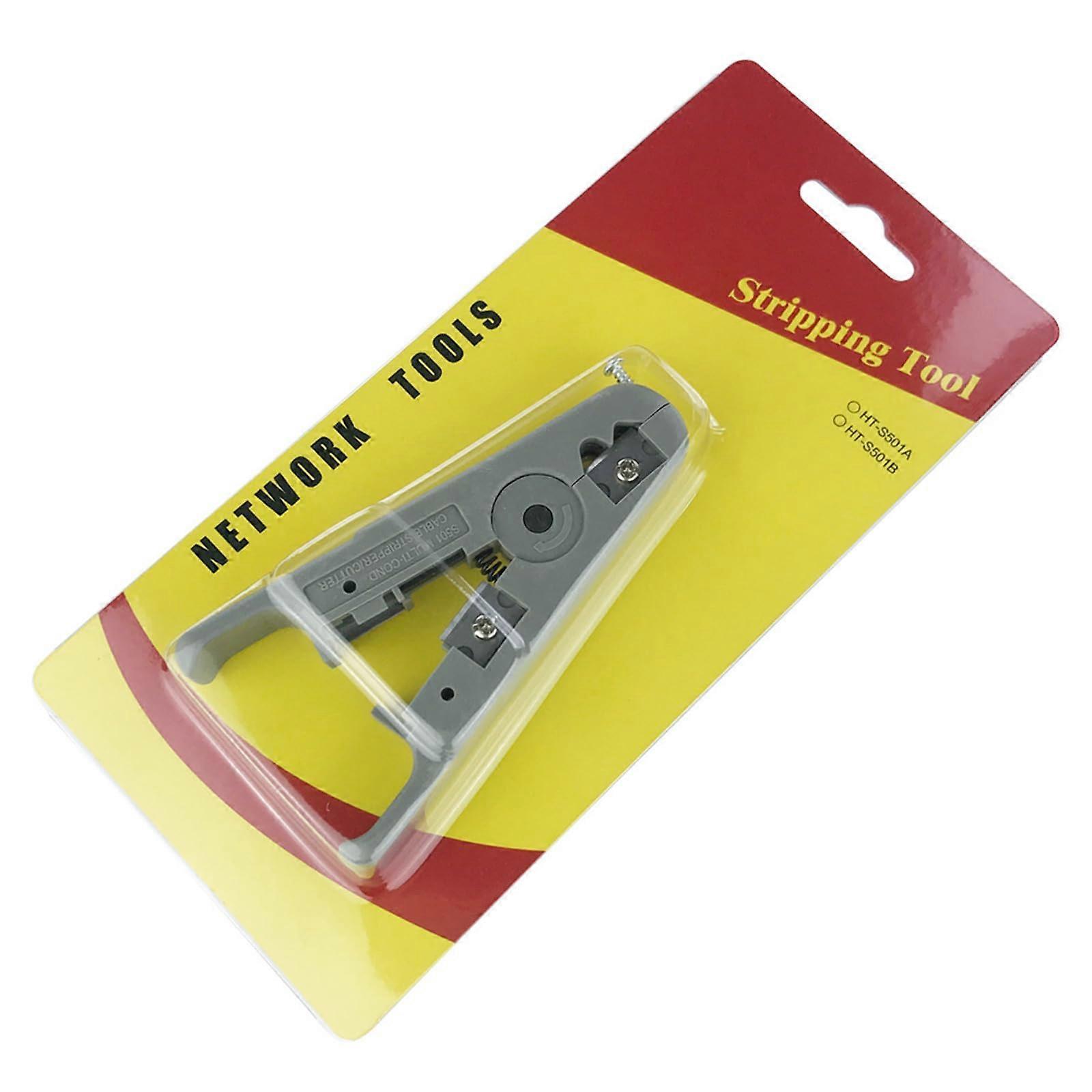 Ethernet Cable Stripper Round Cable Cutter Tool for Cat7 Cat6 Cat5e Cat5 Round Wire