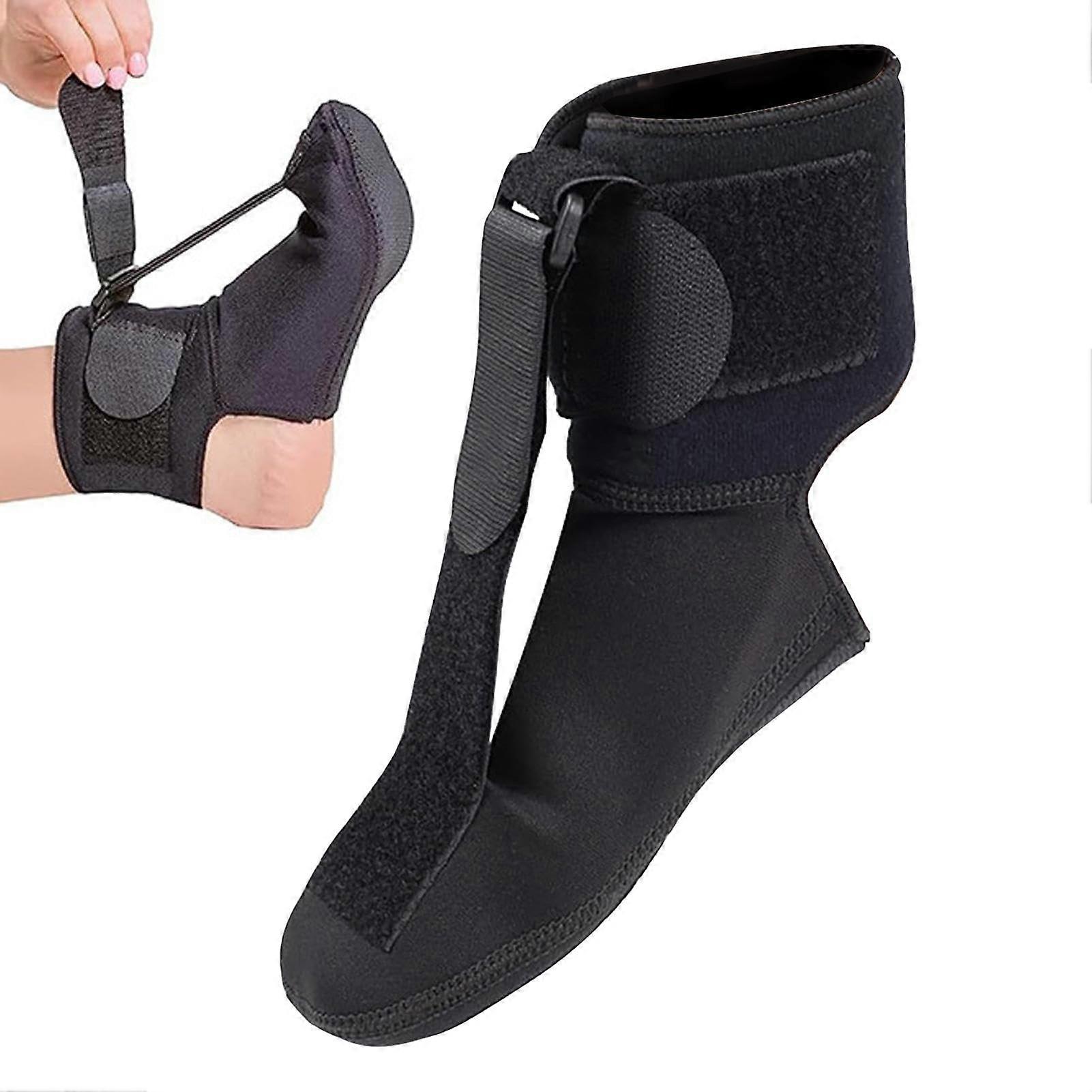 Verstellbare Traeger Bei Plantar Fasciitis Adjustable Straps For Plantar Fasciitis Soft Night Splint Sock Size M