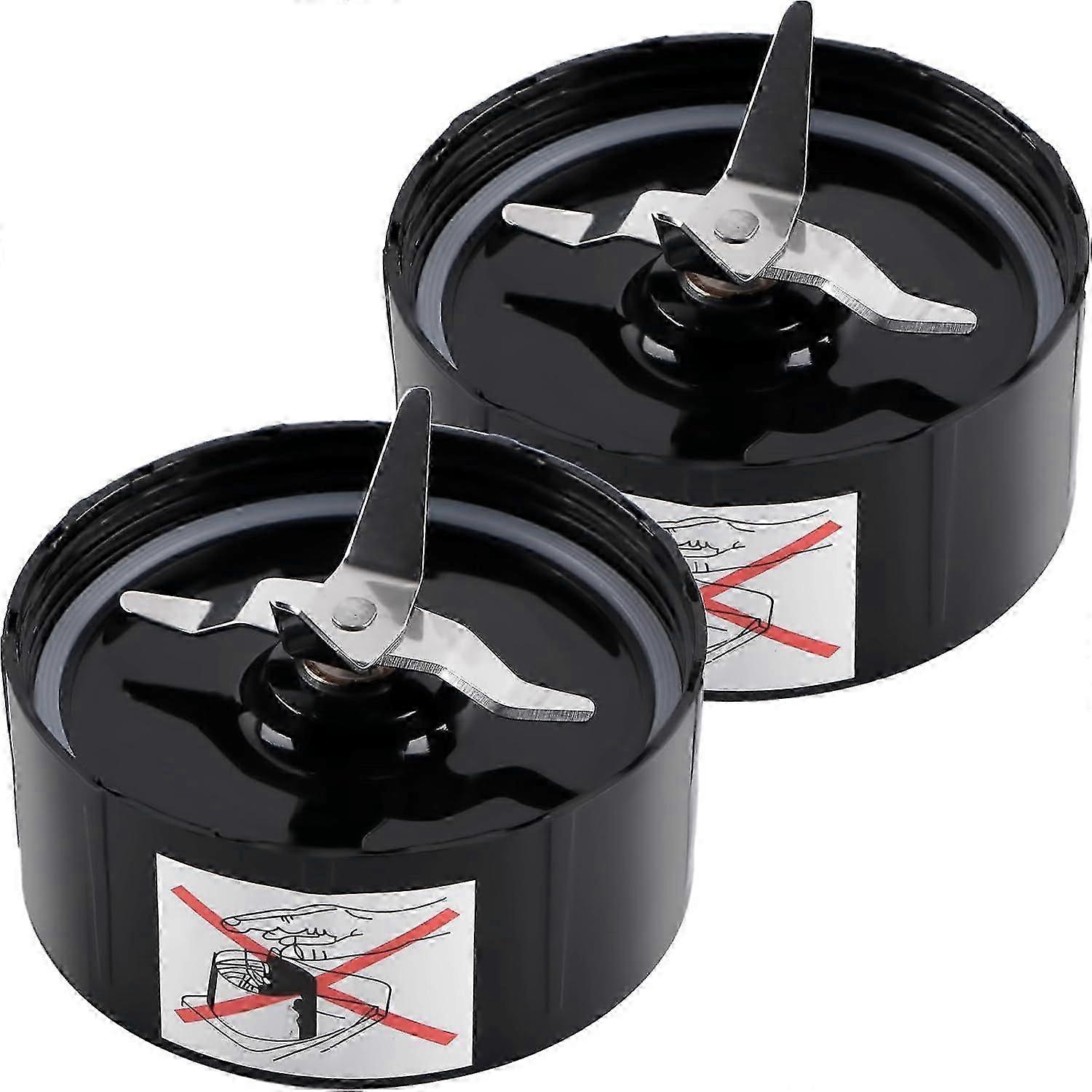 2-pack Cross Blade Blender Replacement Parts Work with Magic Bullet 250w Blenders Model MB