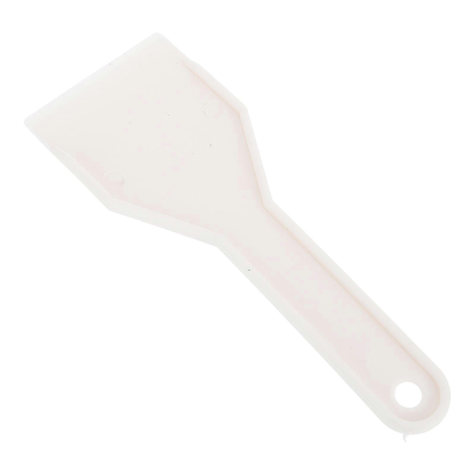 Plastic Defroster Ice for Refrigerator Freezer with Flat Handheld Deicing Tool 1 Set Kitchen Gadgets White