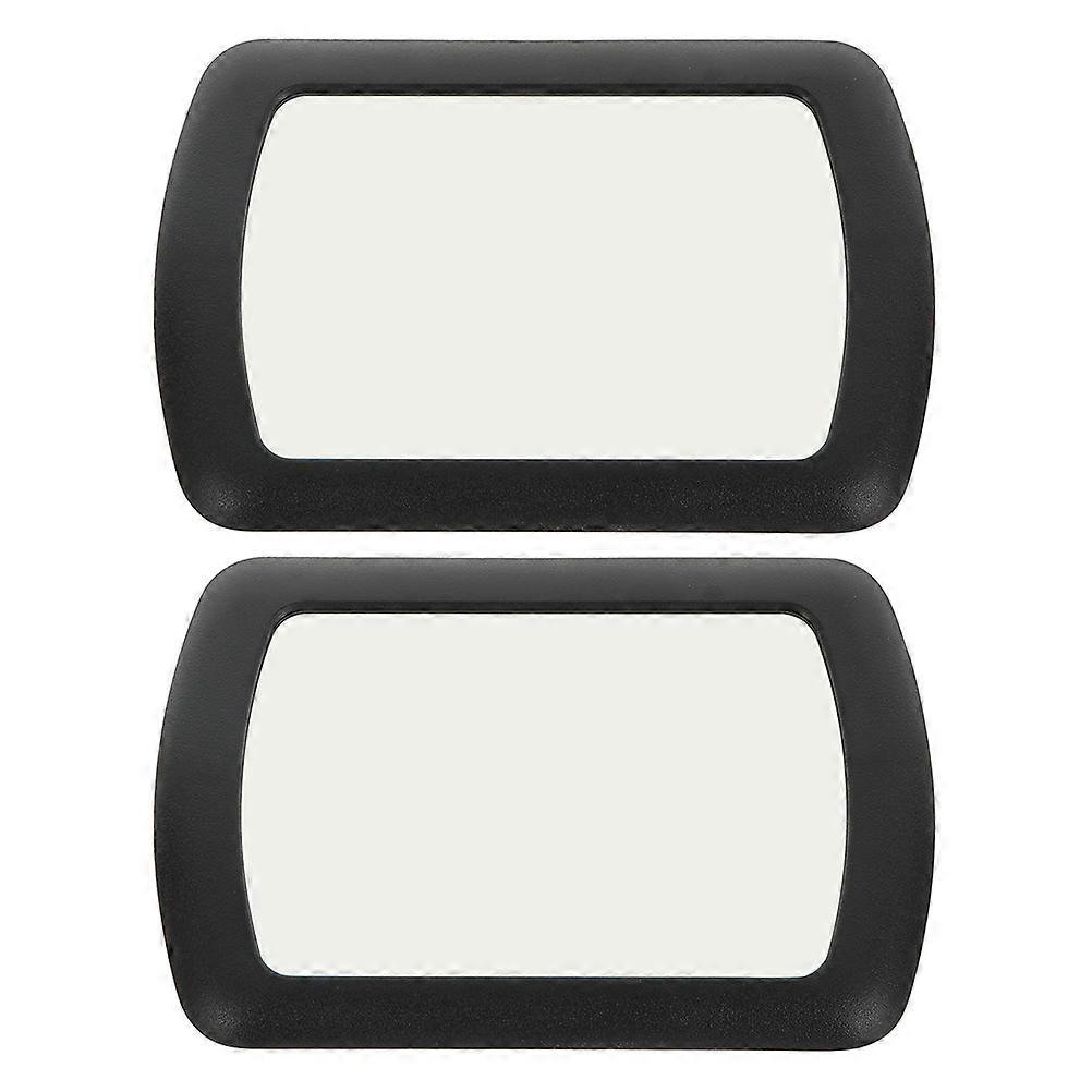 2pcs Visor Mirror Auto Makeup Vanity Mirrors for Trucks SUVs Easy Install Vehicle Interior Design Space Saving Practical