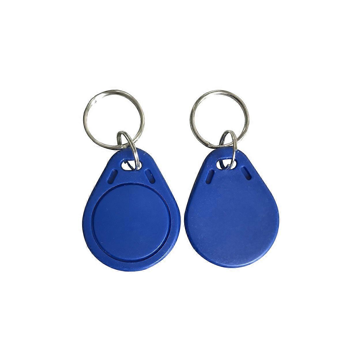 T5577 125KHz RFID Rewritable Key Fob Pack of 100 Durable Access Control Tags for Security Systems