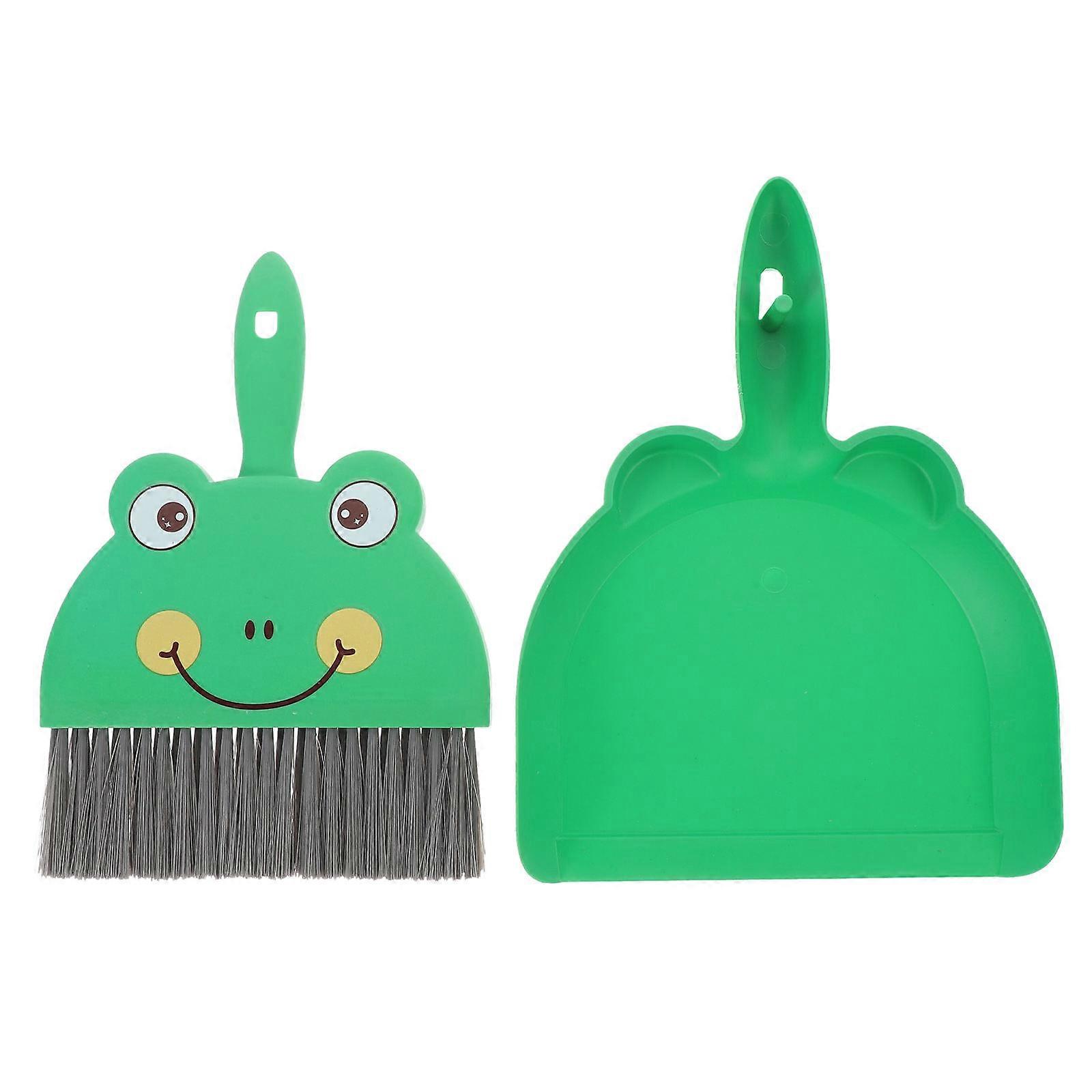 Mini Broom and Dustpan Set for Cleaning 1Set Desktop Crumb Sweeper Tool