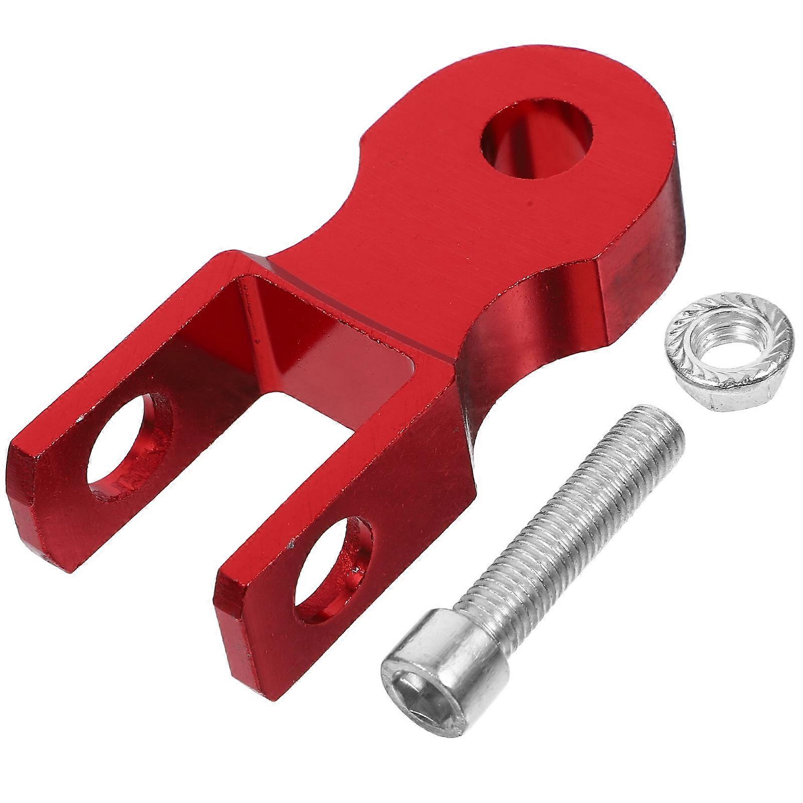 Rear Shock Extender Motorcycle Shock Riser Red Durable Alloy Adapter