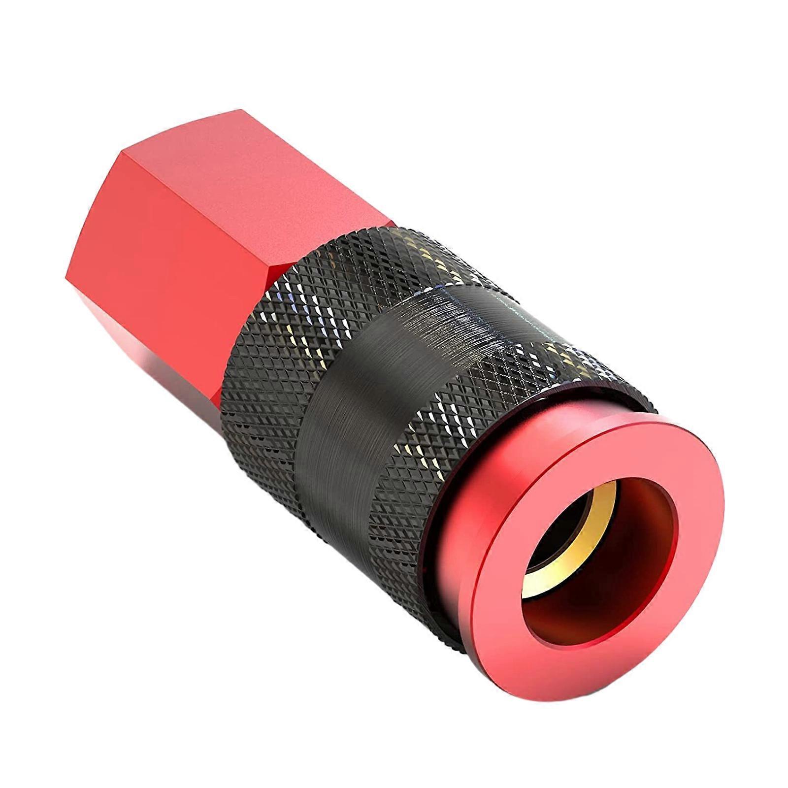 Metal Air Fitting Convertor Adapter Reliable Air Hose Connector Conversion Adapter Quick Fixing Durable for Reliable Use Multicolor